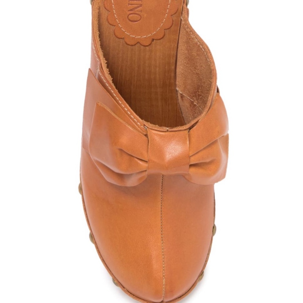 Authentic RED VALENTINO ITALIAN LEATHER STUDS CLOG - Picture 15 of 15